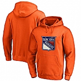 New York Rangers Orange All Stitched Pullover Hoodie,baseball caps,new era cap wholesale,wholesale hats